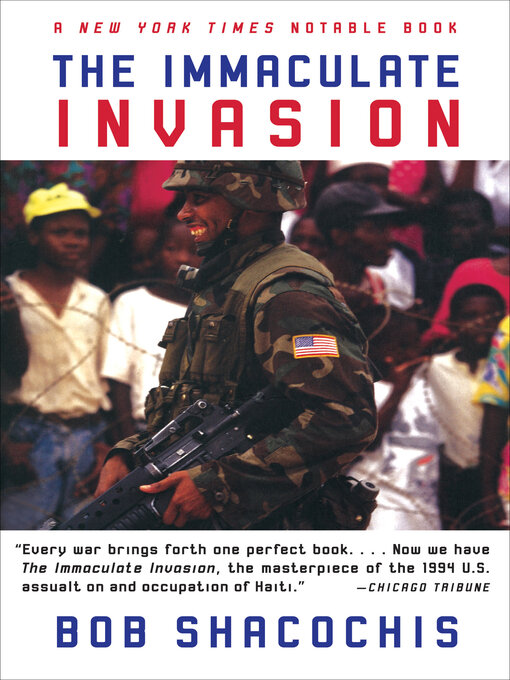 Title details for The Immaculate Invasion by Bob Shacochis - Wait list